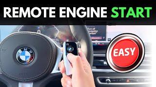 BMW Remote Engine START How to Purchase Setup & Use