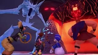 Kingdom Hearts 3 - Ice Lava & Tornado Titan No DamageAll Pro Codes Level 1 Critical Mode