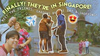 Flying My Parents to Singapore Meet the Friends Shopping & More ️  • Red Diaz