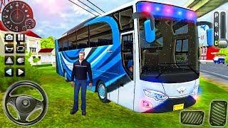 Bus Simulator Indonesia Driving - New Road  Palembang to Jambi - Android GamePlay #5