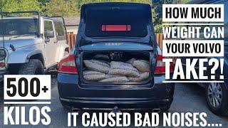 What is your Volvos *MAX PAYLOAD?* - 500+ Kilos in my Volvo