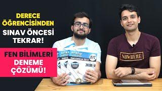 YKS ÖNCESİ AYT FEN DENEME ÇÖZÜMÜ  ÖĞRENCİ GÖZÜNDEN FİZİKKİMYABİYOLOJİ TEKRARI