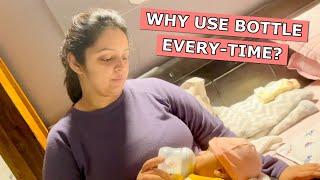 Breastmilk bottle se kyun dete ho direct kyun nahi? Vlog#11