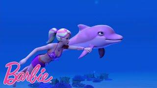 плавание с дельфинами  Отрывки из фильмов Барби  @BarbieRussia 3+