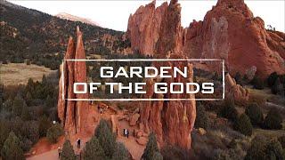 Garden Of The Gods Colorado Springs  4K Drone Footage