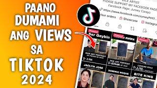 PAANO DUMAMI ANG VIEWS SA TIKTOK 2024