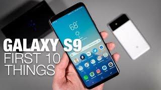 Galaxy S9 First 10 Things to Do