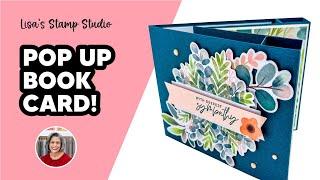 Create This Pop Up Fun Fold Book Card Using Stampin Up Products