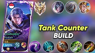 NOLAN BEST BUILD HIGH DAMAGE FOR COUNTER TANK NOLAN BEST BUILD 2024