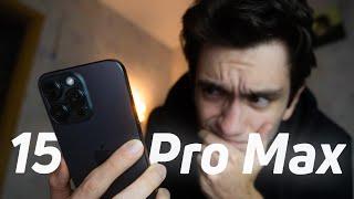 Месяц с iPhone 15 Pro Max — ЕСТЬ ПРОБЛЕМА...