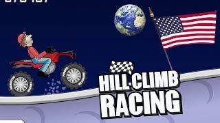 Hill Climb Racing - Quad Bike on Moon 1633m  GamePlay