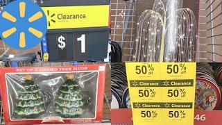 Walmart After Christmas Day SALE  1$  50% OFF Christmas Items  Shop with me at Walmart