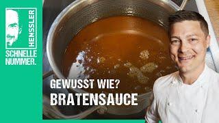 Schnelles Bratensauce Rezept von Steffen Henssler