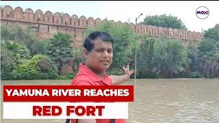 Yamuna River Overflows Water Reaches Red Fort  CM Kejriwals Residence Also At Flooding Risk