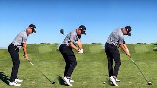 JUSTIN THOMAS GOLF SWING 2022 - IRON + DRIVER - SLOW MOTION