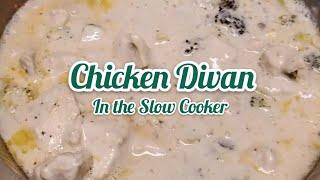 Chicken Divan in the Slow Cooker