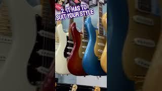 3 Tips On Choosing Your Next Electric Guitar #Shorts