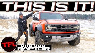 GLOBAL DEBUT The New XXL Ford Bronco Raptor Makes Off-Roading Easy With These BONKERS Features