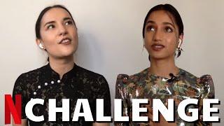 SHADOW AND BONE Cast Plays The Switch Sides Interview Challenge  Jessie Mei Li & Amita Suman