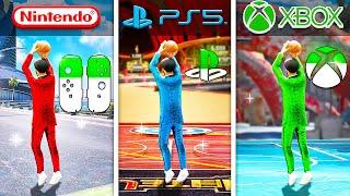 WINNING a GAME on EVERY Console in 1 Video... NBA 2K24