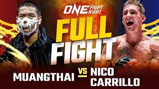 Muay Thai Icon ️ Scottish Phenom  Muangthai vs. Carrillo  Full Fight