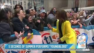 5 Seconds Of Summer Sing Youngblood Live Concert Performance New York City September 30 2022 HD