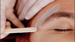 EYEBROW WAX WITH HARD WAX - Nova Wax