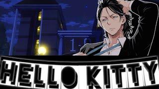 HELLO KITTY Aizawa edit Wear headphone please