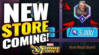 BETTER REWARDS NEW STRIKE STORE Graphics Update News  Marvel Strike Force