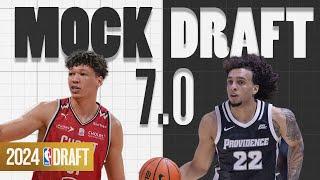 2024 NBA Mock Draft 7.0  The First Round