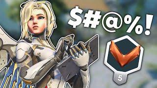 HARD STUCK BRONZE Mercy deals with trash talkers...  Spectating Overwatch 2