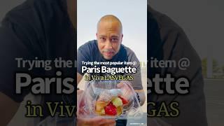 Trying Most Popular SWEETS @ Paris BAGUETTE in VEGAS #shortsfood #sweets #vegasfood #vegas #foodies