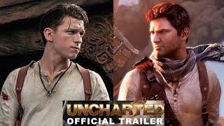 uncharted - official new movie trailer Tom holland
