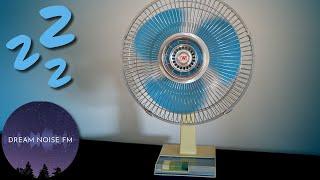 Sleep in minutes  with a 1970s retro fan noise - Dark Screen