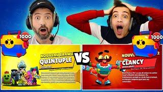 Le BATTLE PACK OPENING le PLUS VIOLENT de LHISTOIRE de Brawl Stars contre YouYou