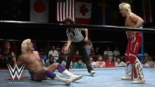 Ric Flair vs. Ricky Morton - NWA World Championship Wrestling April 12 1986 WWE Network