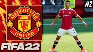 CRISTIANO RONALDO MASTERCLASS TO KICK OFF THE SEASON  FIFA 22 Manchester United Career Mode EP2