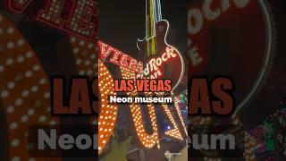 The NEON MUSEUM is a Must #vegas  #travellife #shortstravel #museum #lasvegas #vegaslocals