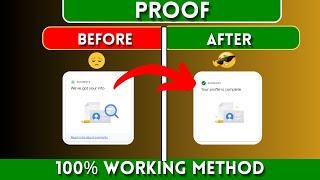 PROOF - 100%  Working ADSENSE PROFILE Green Tick Method