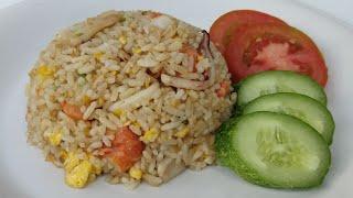 RESEP RAHASIA RESTORAN‼️NASI GORENG SEAFOOD ASLI BIKIN NAGIH