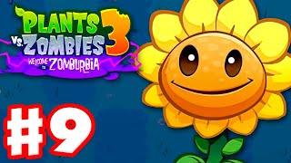 Need More Sun at Night - Plants vs. Zombies 3 Welcome to Zomburbia - Gameplay Walkthrough Part 9