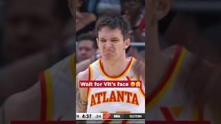 That move was nastyyy ‍‍‍ #nba #atlantahawks #vitkrejci #stankface