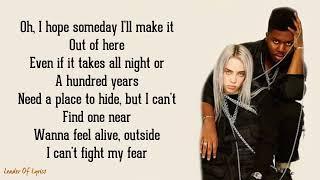 Lovely  lyrics - Billie Eilish ft Khalid