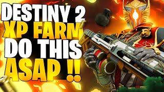 *NEW* SOLO XP Farm - FASTEST Weapon Level Farm *EASY* in The Final Shape - Destiny 2