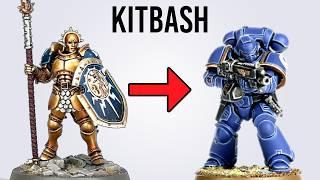 Stormcast Space Marines Kitbashing AoS into 40k