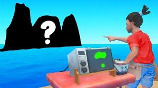 Using SUPER COMPUTER To Find SECRET ISLANDS Raft