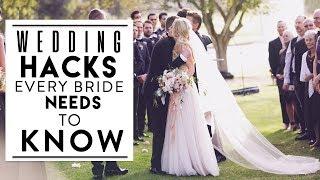 WATCH THIS BEFORE YOU PLAN YOUR WEDDING  Hacks Every Bride Needs to Know