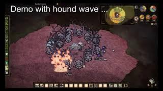 Hound Wave Strategy Simple & Cheap Also Works For Moon Stone Event Dont Starve Together