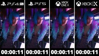 PS4 PRO vs PS5  Xbox One X vs Xbox Series X - Load Times and Copy Times Comparison