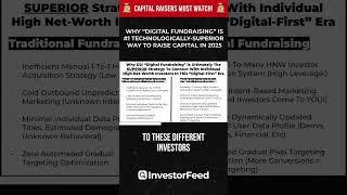 #1 Technologically-Superior Way To Raise Capital In 2025